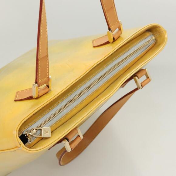 LOUIS VUITTON Monogram Vernis Houston Hand Bag Gris M91053 - Picture 6 of 16